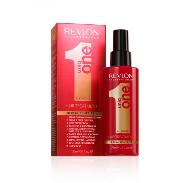 Revlon Uniq One Lotion All In One 150ml Revlon Uniq One Lotion Αναδόμησης All In One για Όλους τους Τύπους Μαλλιών 150ml