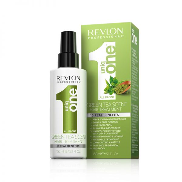 Revlon Uniq One All In One Hair Treatment Green Tea Scent 150ml Revlon Uniq One All In One Hair Treatment Green Tea Scent 150ml