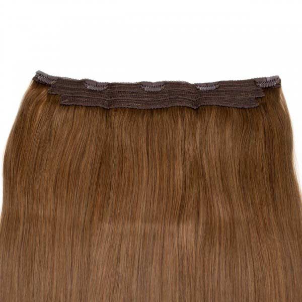 SEAMLESS1 HAIR EXTENSIONS ΤΡΕΣΑ ΜΕ 1 ΚΛΙΠ CARAMEL 55CM