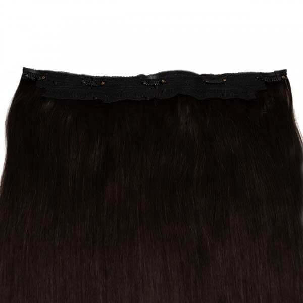 SEAMLESS1 HAIR EXTENSIONS ΤΡΕΣΑ ΜΕ 1 ΚΛΙΠ CAVIAR 55CM