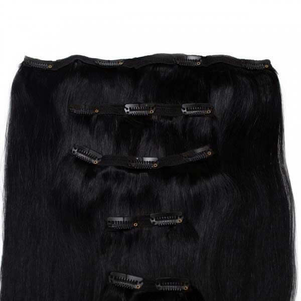 Seamless1 Hair Extensions Τρέσα Με Κλιπ 5 Κομμάτια Midnight  55εκ
