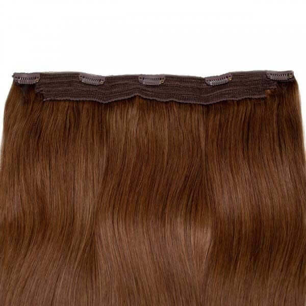 SEAMLESS1 HAIR EXTENSIONS ΤΡΕΣΑ ΜΕ 1 ΚΛΙΠ MOCHA 55CM