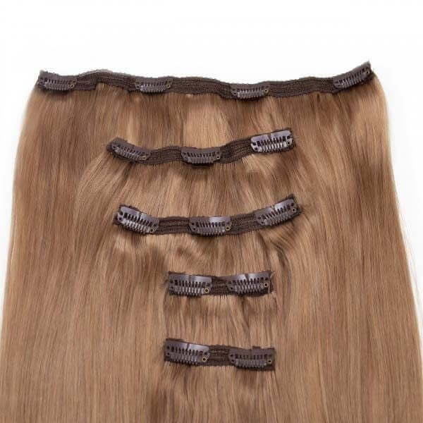 SEAMLESS1 HAIR EXTENSIONS ΤΡΕΣΑ ΜΕ ΚΛΙΠ 5 ΚΟΜΜΑΤΙΑ OPAL 55ΕΚ