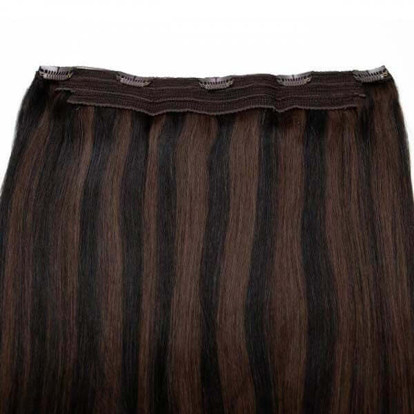 SEAMLESS1 HAIR EXTENSIONS ΤΡΕΣΑ ΜΕ 1 ΚΛΙΠ RITZY BLEND 55CM