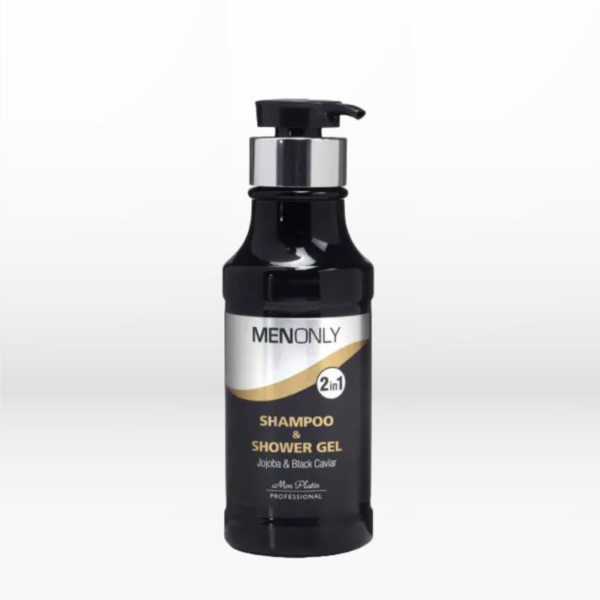 Mon Platin Men Only Jojoba and Black Caviar Shampoo and Shower Gel 400ml